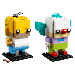 Homer Simpson &amp; Krusty the Clown (41632)