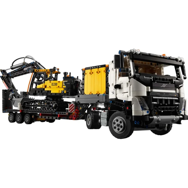 Volvo FMX-lastbil og EC230 elektrisk gravemaskine (42175)