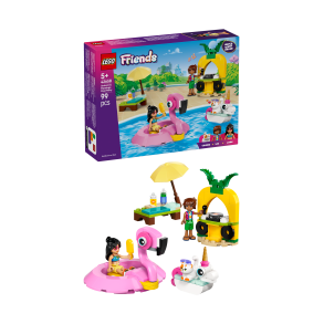 Poolparty med enhjrning og flamingo (42658)