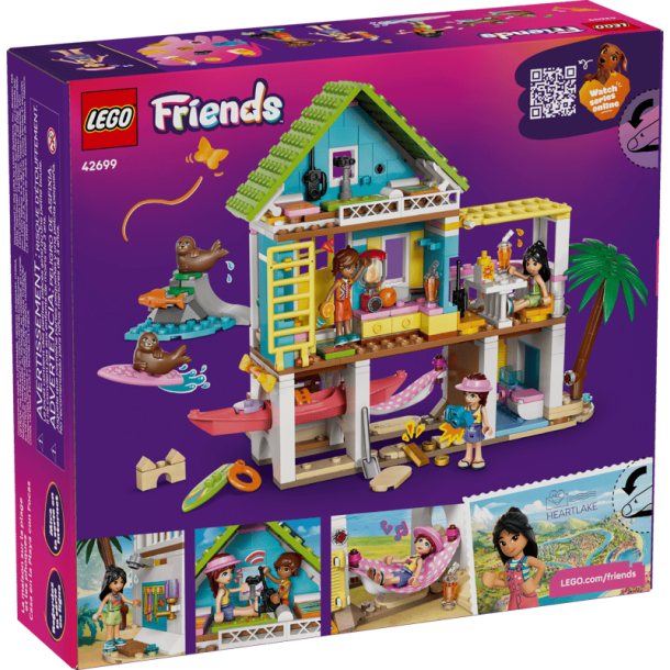 Strandhus med s�ler (42699)