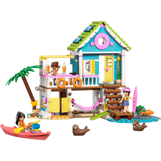 Strandhus med s�ler (42699)