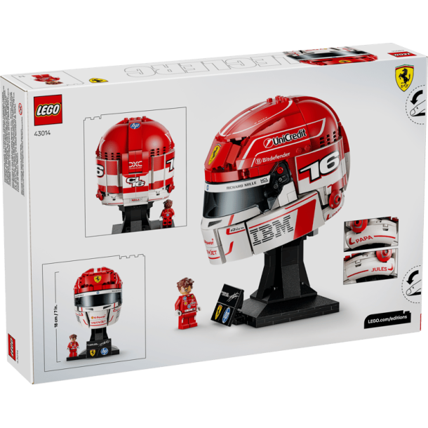 Scuderia Ferrari HP Charles Leclerc-hjelm (43014)