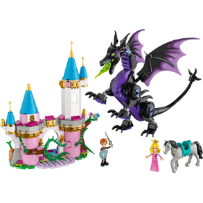 Maleficent's Dragon Form and Aurora's Castle (43240)
