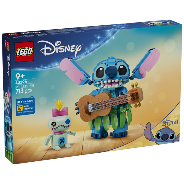 Stitch og Scrump (43296)