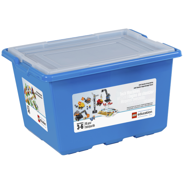 Tech Machines Set with Storage (45002)