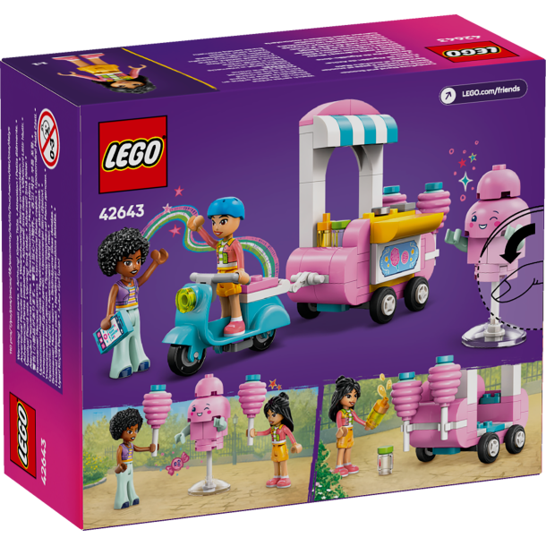 Candyfloss-bod og scooter (42643)