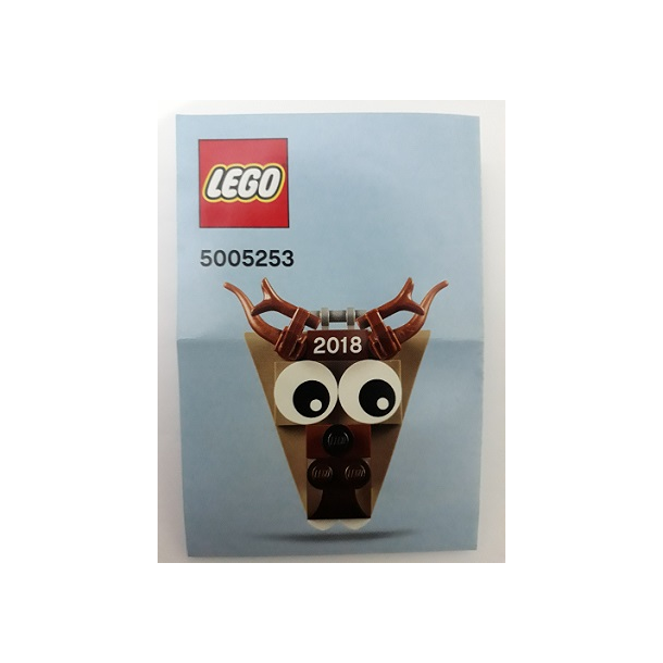 Christmas Tree Ornament - Bag with Reindeer Polybag (5005253)