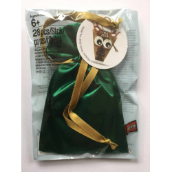 Christmas Tree Ornament - Bag with Reindeer Polybag (5005253)