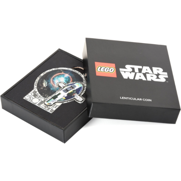 Jango Fetts Firespray-klasse stjerneskib Lenticular Coin (5009550)