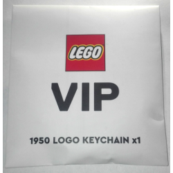 VIP 1950 LEGO logo snurrende n�glering (5007093)