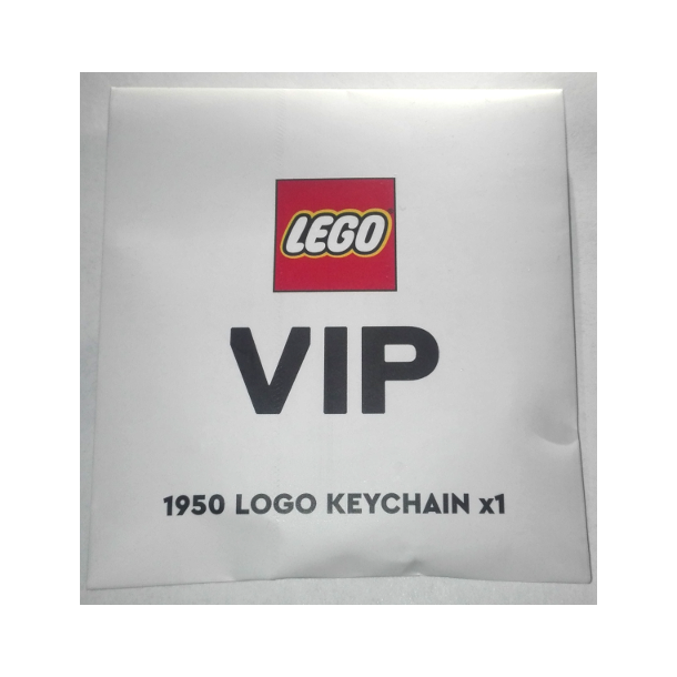VIP 1950 LEGO logo snurrende n�glering (5007093)