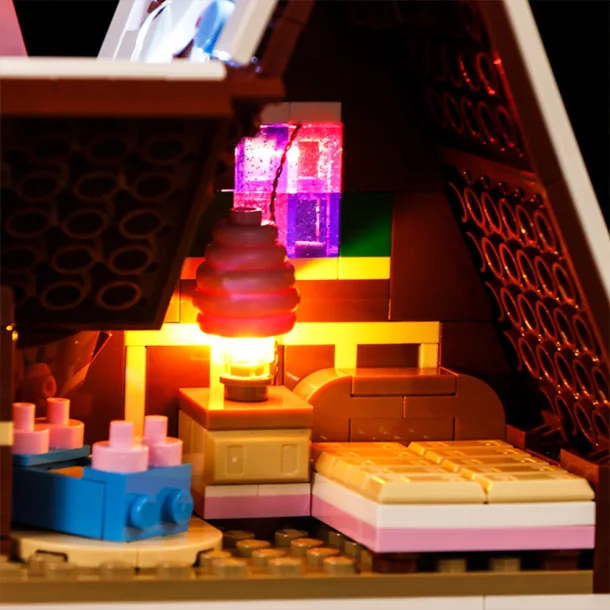 Lyskit til #10267 Gingerbread House (GC104)