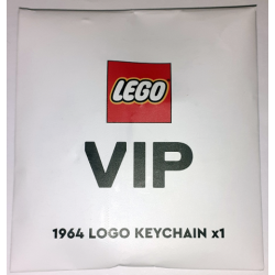 VIP 1964 LEGO Logo Snurrende N�glering (5007091)