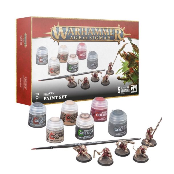 AOS SKAVEN + PAINT SET (60-09)