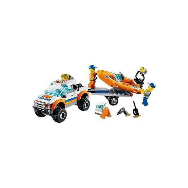 LEGO City - Firhjulstr�kker og dykkerb�d (60012)
