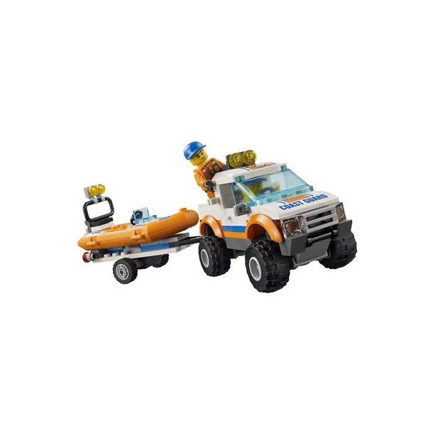 LEGO City - Firhjulstr�kker og dykkerb�d (60012)