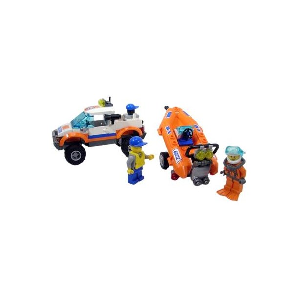 LEGO City - Firhjulstr�kker og dykkerb�d (60012)