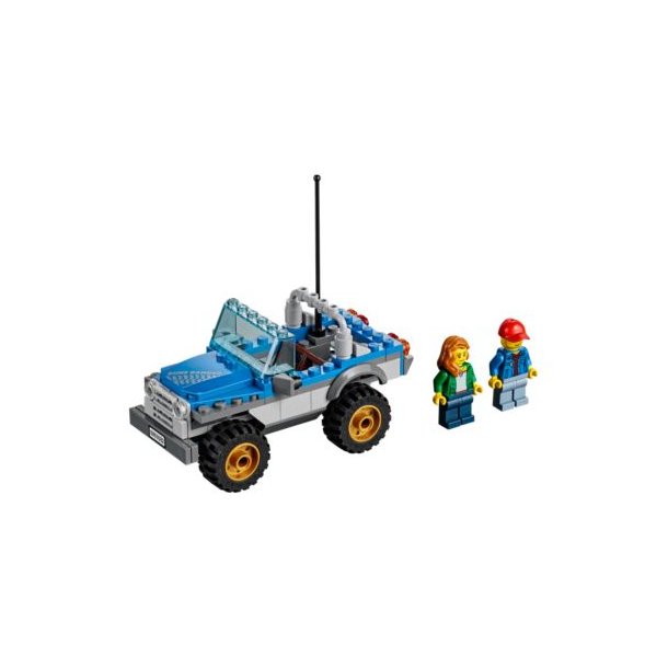 LEGO City - Bil og trailer med strandbuggy (60082)