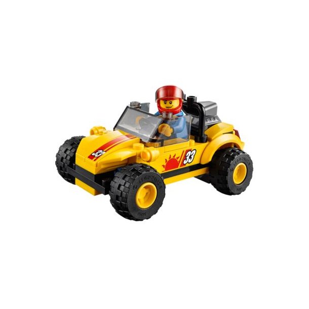 LEGO City - Bil og trailer med strandbuggy (60082)