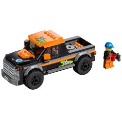 LEGO City - Firhjulstr�kker med motorb�d (60085)