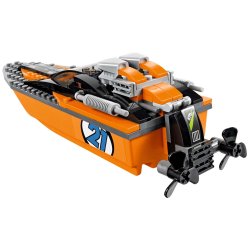 LEGO City - Firhjulstr�kker med motorb�d (60085)