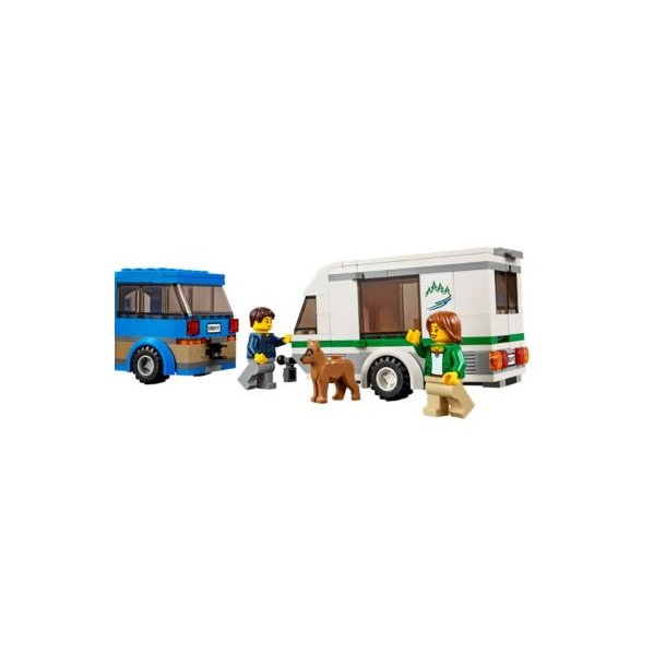 LEGO City - Minibus og campingvogn (60117)