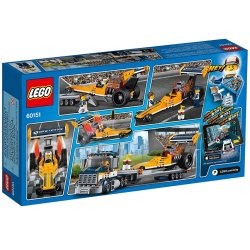 LEGO City - Dragster med transportvogn (60151)_boxback