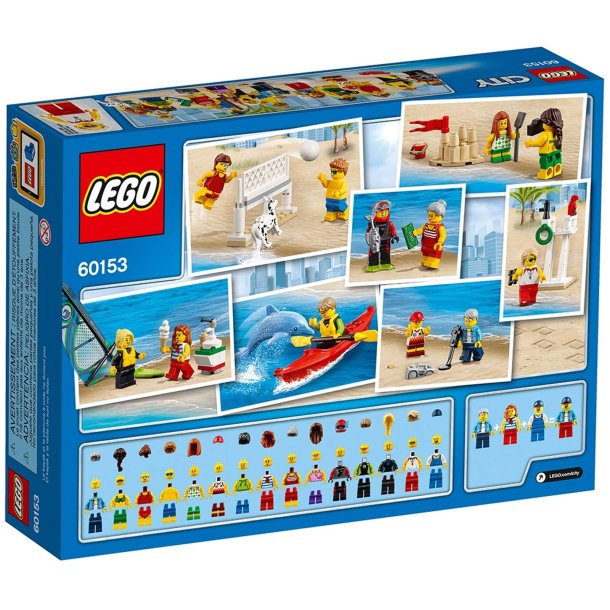 LEGO City - Figurs�t &ndash; sjov ved stranden (60153)_boxback