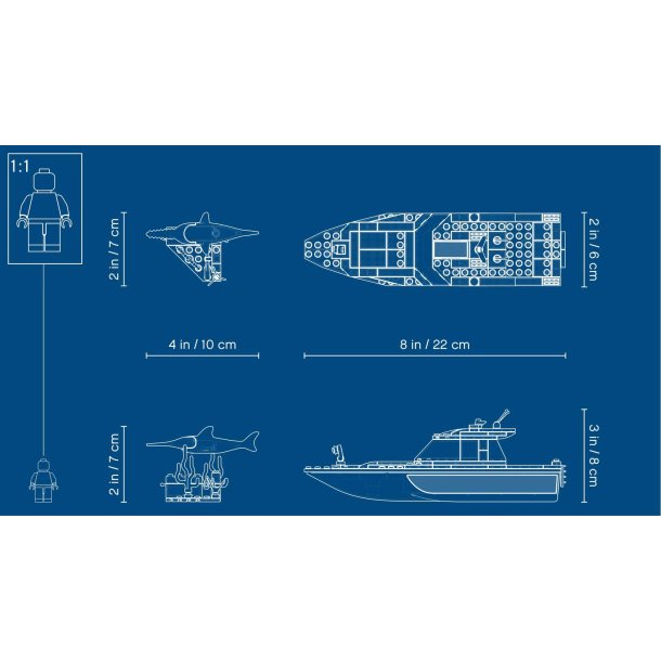 LEGO City - Dykker-yacht (60221)