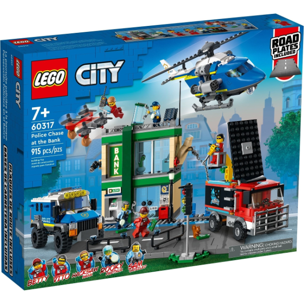 Police Chase at the Bank (60317)