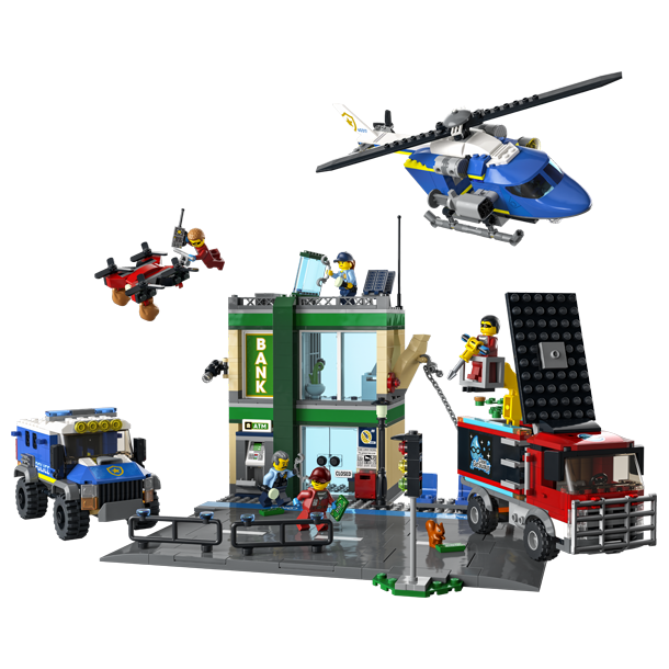 Police Chase at the Bank (60317)
