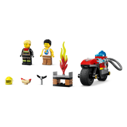 LEGO City - Brandslukningsmotorcykel (60410)