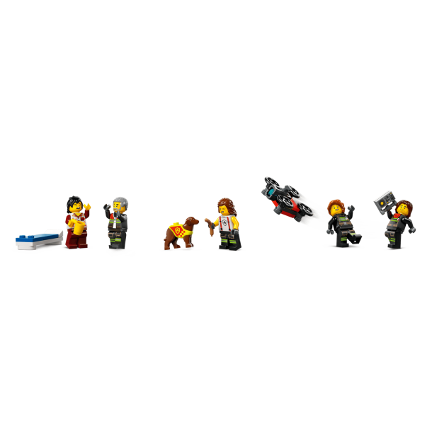 LEGO City - Brandstation med brandbil (60414)