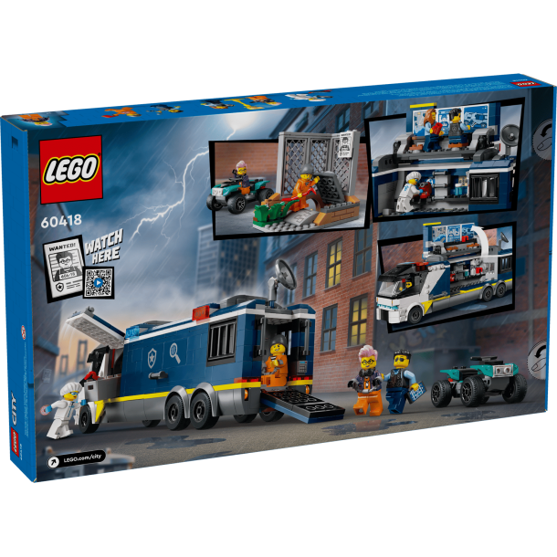 LEGO City - Politiets mobile kriminallaboratorium (60418)_box