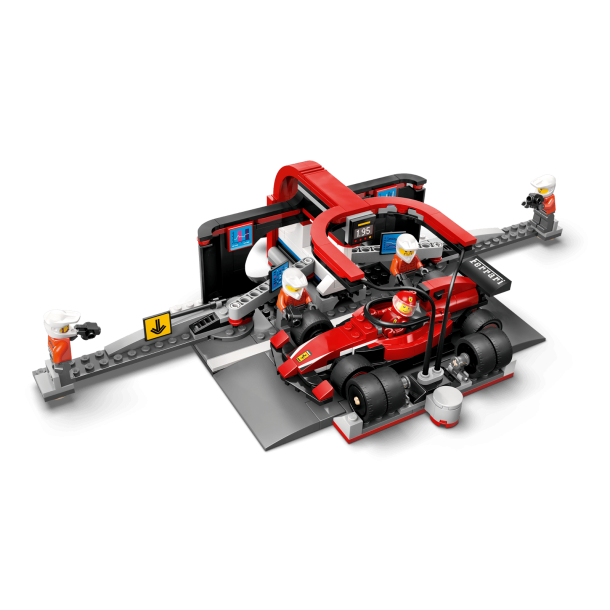 LEGO City - F1-pitstop og pitcrew med Ferrari-bil (60443)