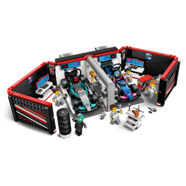 LEGO City - F1-garage: Mercedes-AMG og Alpine-biler (60444)