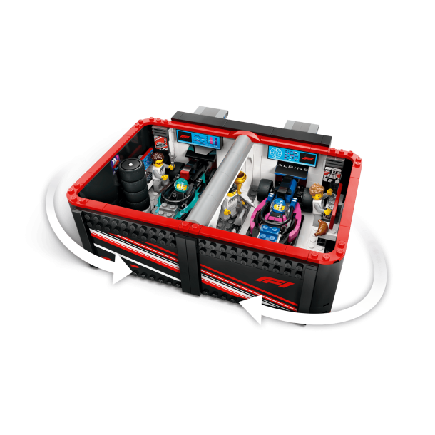 LEGO City - F1-garage: Mercedes-AMG og Alpine-biler (60444)