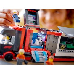 LEGO City - F1-lastbil med RB20 og AMR24 F1-biler (60445)