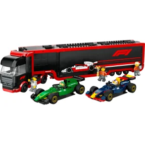 LEGO City - F1-lastbil med RB20 og AMR24 F1-biler (60445)