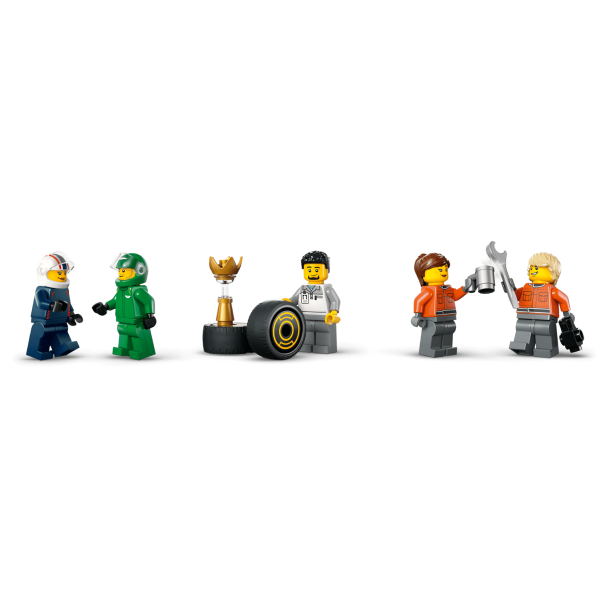LEGO City - F1-lastbil med RB20 og AMR24 F1-biler (60445)