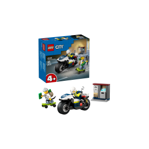 Politimotorcykel p forbryderjagt (60455)