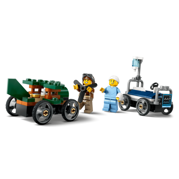 LEGO City - Racerbilpakke &ndash; fly mod hospitalsseng (60459)