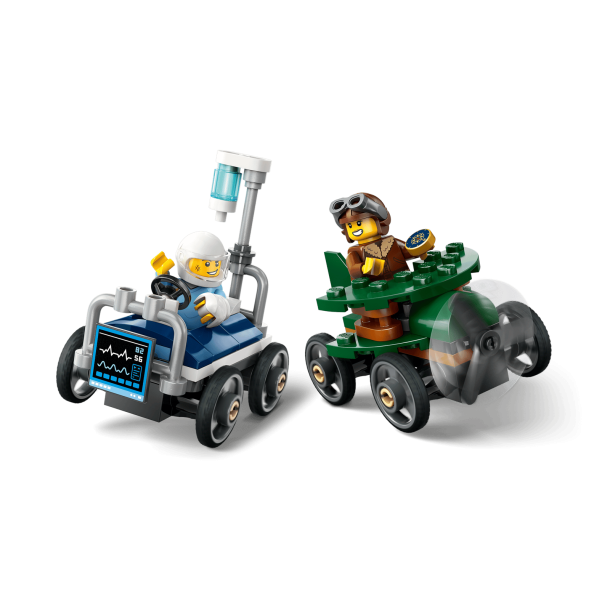 LEGO City - Racerbilpakke &ndash; fly mod hospitalsseng (60459)