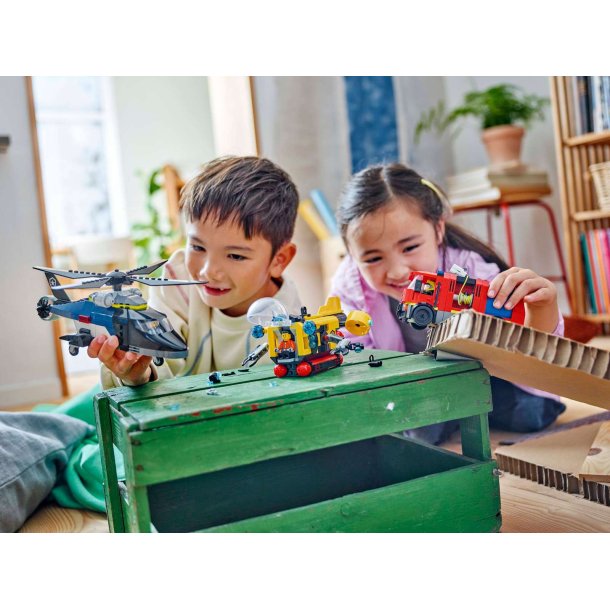 LEGO City - Remix &ndash; helikopter, brandbil og ub�d (60462)