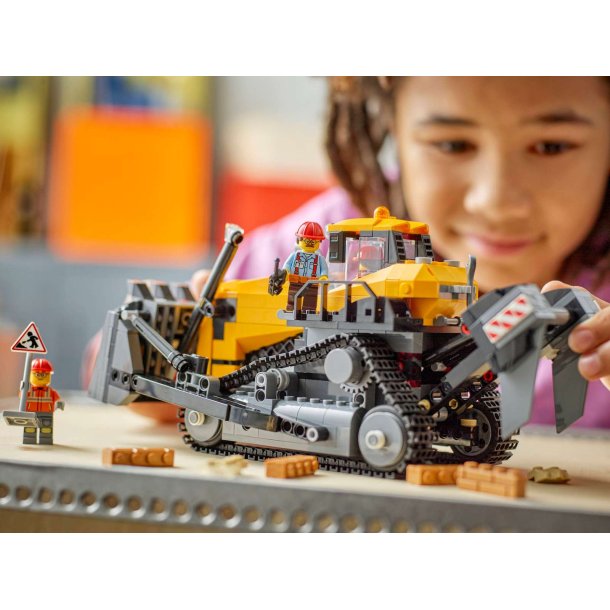 LEGO City - Gul bulldozer (60466)