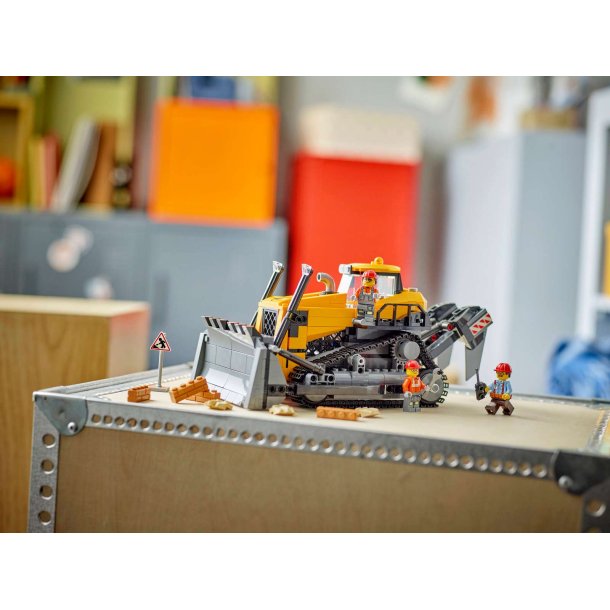 LEGO City - Gul bulldozer (60466)