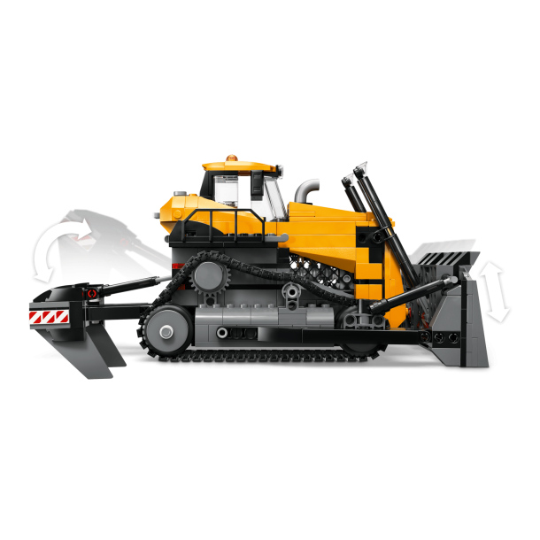 LEGO City - Gul bulldozer (60466)