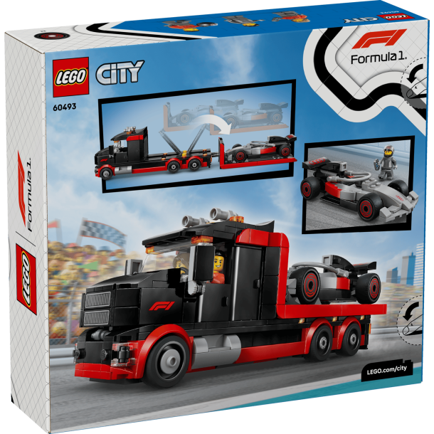 F1�-udstillingstruck med Audi F1�-racerbil (60493)