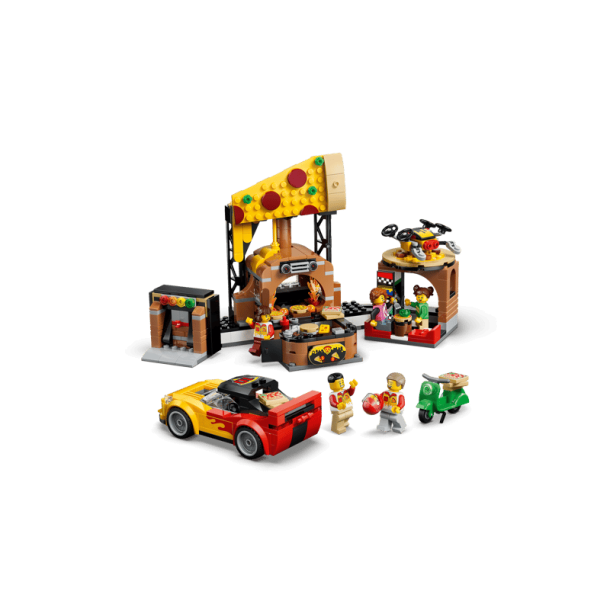 Pizzeria med udbringningsfart�jer (60496)
