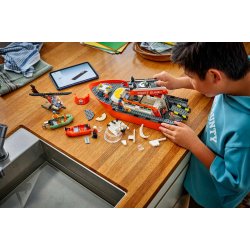 LEGO City - Kystvagtens redningsb�d og helikopter (60504)